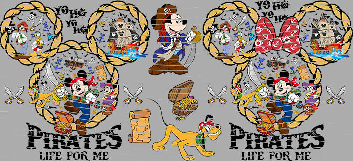 16oz Disney style-D-323